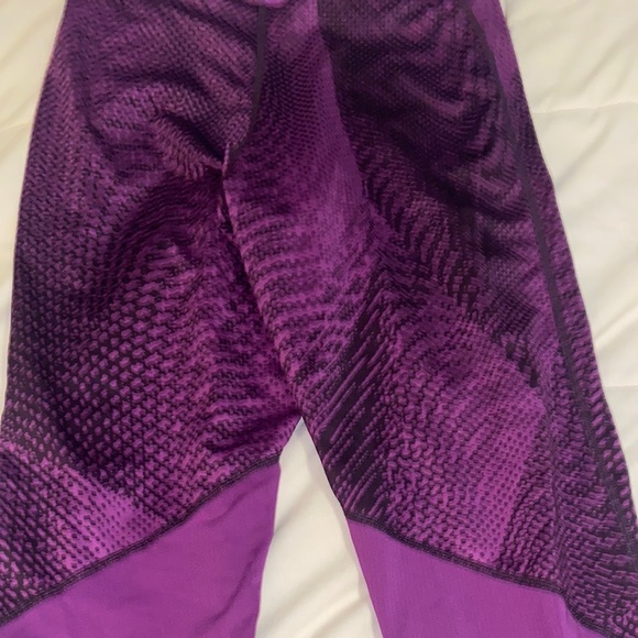Nike Pro- Purple Running Pants Youth Girls XL - Picture 5 of 5